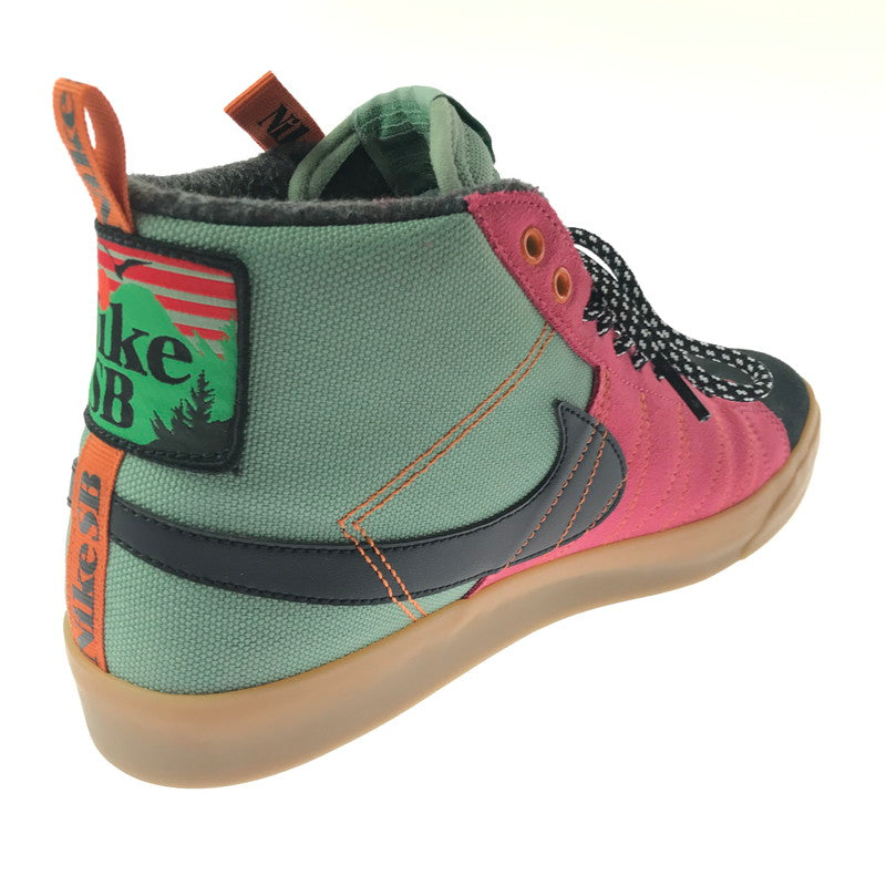 【中古品】【メンズ】 NIKE ナイキ SB BLAZER MID ACCLIMATE JADE SMOKE DC8903-301 ブレーザー ミッド アクリメイト スニーカー 靴 160-260923-rt-23-tagh サイズ：28cm US10 カラー：JADE SMOKE/BLACK-WHITE-SPORT SPICE 万代Net店