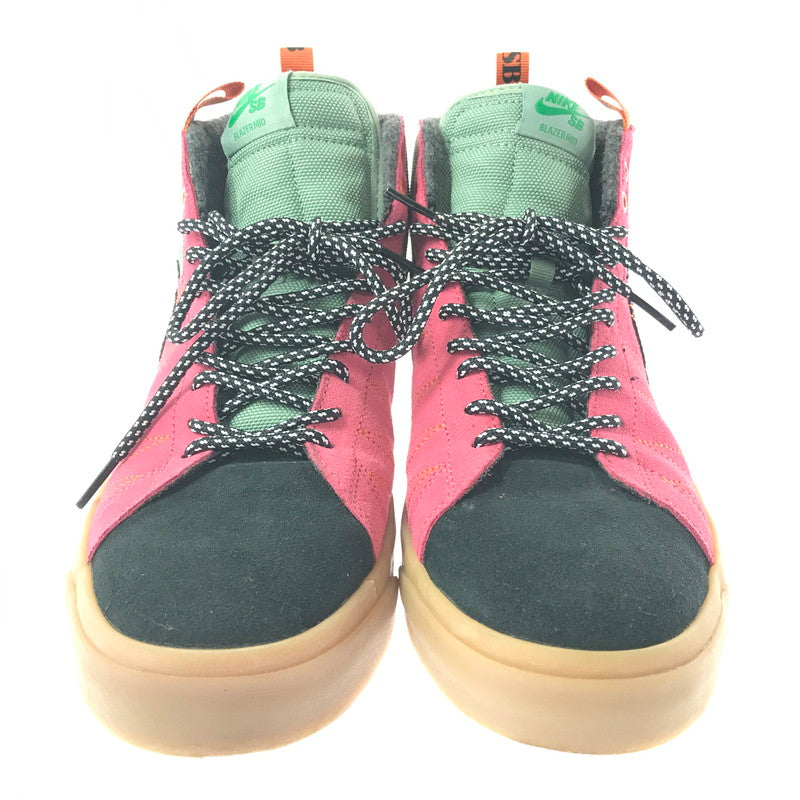 【中古品】【メンズ】 NIKE ナイキ SB BLAZER MID ACCLIMATE JADE SMOKE DC8903-301 ブレーザー ミッド アクリメイト スニーカー 靴 160-260923-rt-23-tagh サイズ：28cm US10 カラー：JADE SMOKE/BLACK-WHITE-SPORT SPICE 万代Net店