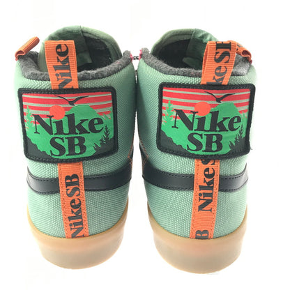 【中古品】【メンズ】 NIKE ナイキ SB BLAZER MID ACCLIMATE JADE SMOKE DC8903-301 ブレーザー ミッド アクリメイト スニーカー 靴 160-260923-rt-23-tagh サイズ：28cm US10 カラー：JADE SMOKE/BLACK-WHITE-SPORT SPICE 万代Net店