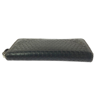 【中古品】【メンズ】 SAAD サード ZIP AROUND LONG LEATHER WALLET ジップ アラウンド ロングウォレット 長財布 200-261013-na-27-tagh カラー：ブラウン 万代Net店