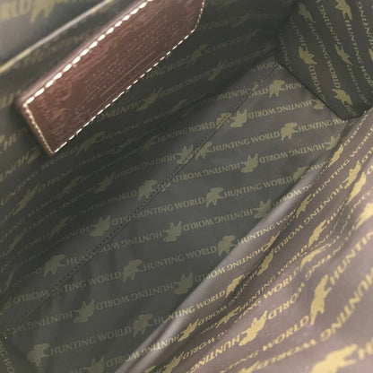 【中古品】【メンズ】 HUNTINGWORLD ハンティング ワールド TOTE BAG S11001 トートバッグ カバン 188-260923-rt-20-tagh カラー：ブラウン 万代Net店