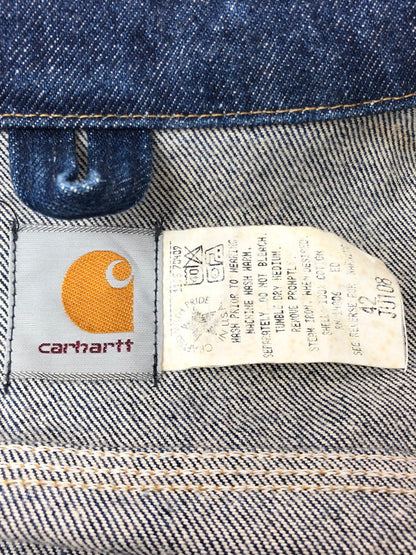 【中古品】【メンズ】 CARHARTT カーハート USA製 DENIM TRACKER JACKET JU108 デニム トラッカージャケット ライトアウター 146-261001-na-04-tagh サイズ：42 カラー：インディゴ 万代Net店