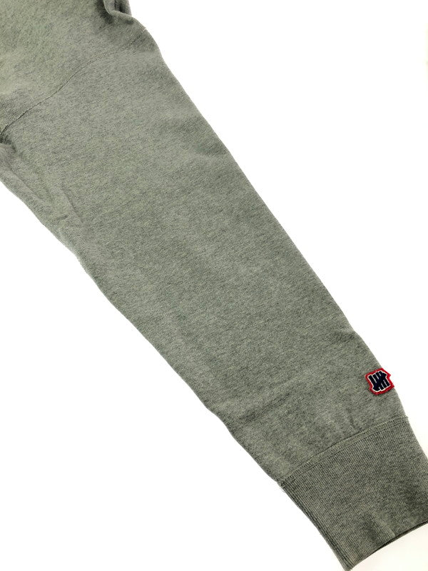【中古品】【メンズ】 UNDEFEATED アンディフィーテッド LOGO PRINT HOODED SWEATSHIRT 191077010007 ロゴ プリント フーディー スウェットシャツ トレーナー 142-261001-na-15-tagh サイズ：XL カラー：グレー 万代Net店