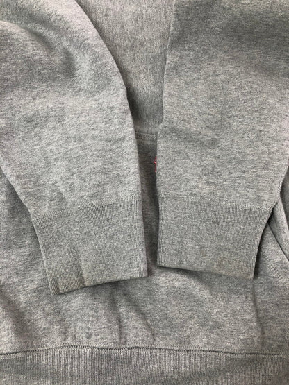 【中古品】【メンズ】 UNDEFEATED アンディフィーテッド LOGO PRINT HOODED SWEATSHIRT 191077010007 ロゴ プリント フーディー スウェットシャツ トレーナー 142-261001-na-15-tagh サイズ：XL カラー：グレー 万代Net店