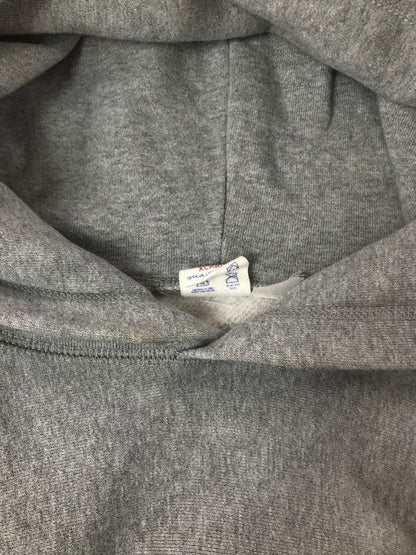 【中古品】【メンズ】 UNDEFEATED アンディフィーテッド LOGO PRINT HOODED SWEATSHIRT 191077010007 ロゴ プリント フーディー スウェットシャツ トレーナー 142-261001-na-15-tagh サイズ：XL カラー：グレー 万代Net店