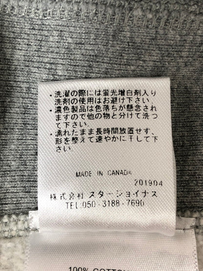 【中古品】【メンズ】 UNDEFEATED アンディフィーテッド LOGO PRINT HOODED SWEATSHIRT 191077010007 ロゴ プリント フーディー スウェットシャツ トレーナー 142-261001-na-15-tagh サイズ：XL カラー：グレー 万代Net店