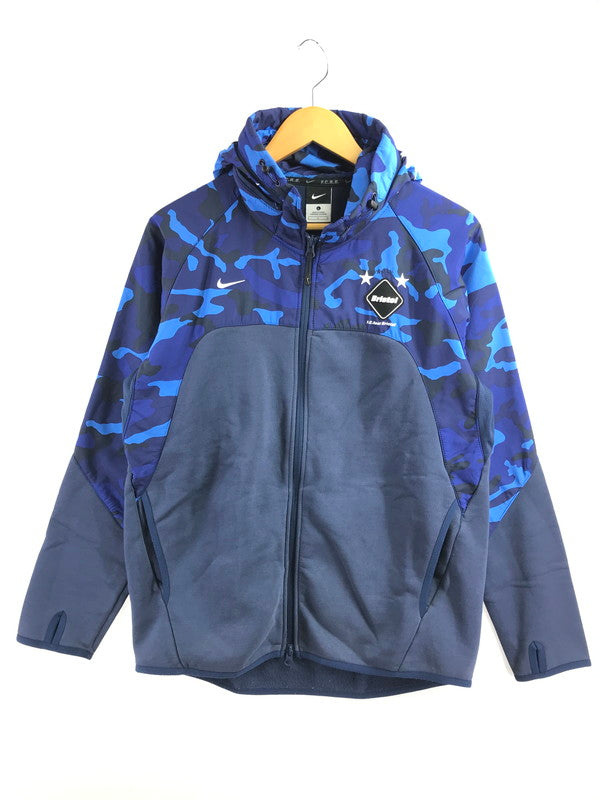 【中古品】【メンズ】 F.C.R.B. エフシーアールビー× NIKE ナイキ 684604-450 ベンチレーションフーディパーカー 142-260925-na-08-tagh サイズ：L カラー：ブルー 万代Net店
