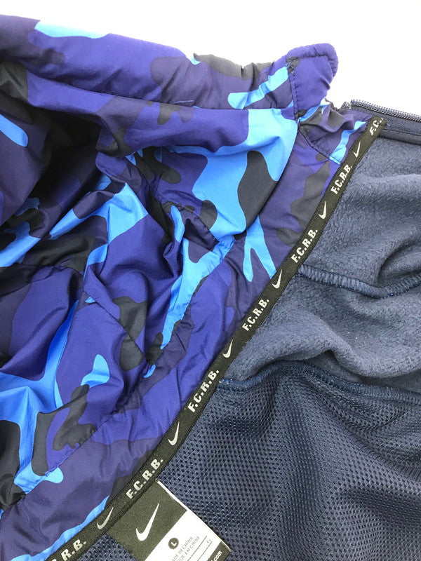 【中古品】【メンズ】 F.C.R.B. エフシーアールビー× NIKE ナイキ 684604-450 ベンチレーションフーディパーカー 142-260925-na-08-tagh サイズ：L カラー：ブルー 万代Net店
