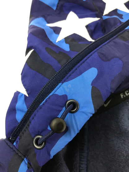 【中古品】【メンズ】 F.C.R.B. エフシーアールビー× NIKE ナイキ 684604-450 ベンチレーションフーディパーカー 142-260925-na-08-tagh サイズ：L カラー：ブルー 万代Net店