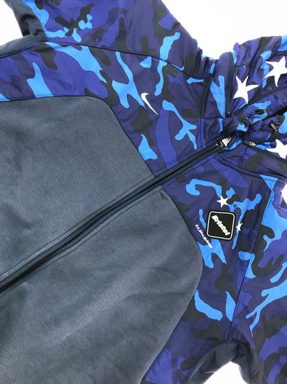 【中古品】【メンズ】 F.C.R.B. エフシーアールビー× NIKE ナイキ 684604-450 ベンチレーションフーディパーカー 142-260925-na-08-tagh サイズ：L カラー：ブルー 万代Net店