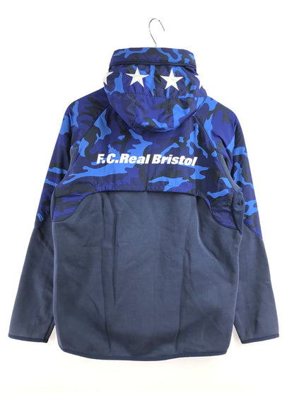 【中古品】【メンズ】 F.C.R.B. エフシーアールビー× NIKE ナイキ 684604-450 ベンチレーションフーディパーカー 142-260925-na-08-tagh サイズ：L カラー：ブルー 万代Net店