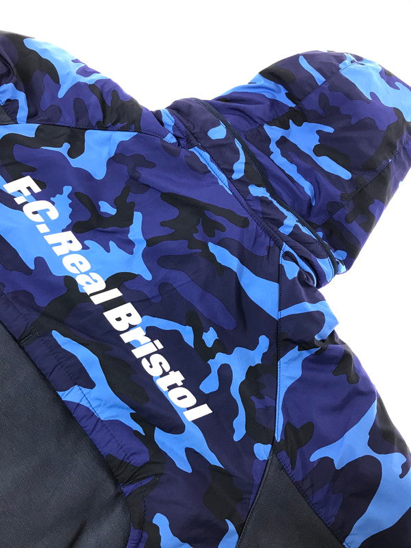 【中古品】【メンズ】 F.C.R.B. エフシーアールビー× NIKE ナイキ 684604-450 ベンチレーションフーディパーカー 142-260925-na-08-tagh サイズ：L カラー：ブルー 万代Net店