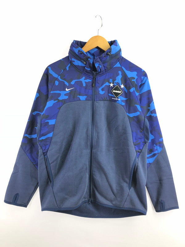 【中古品】【メンズ】 F.C.R.B. エフシーアールビー× NIKE ナイキ 684604-450 ベンチレーションフーディパーカー 142-260925-na-08-tagh サイズ：L カラー：ブルー 万代Net店