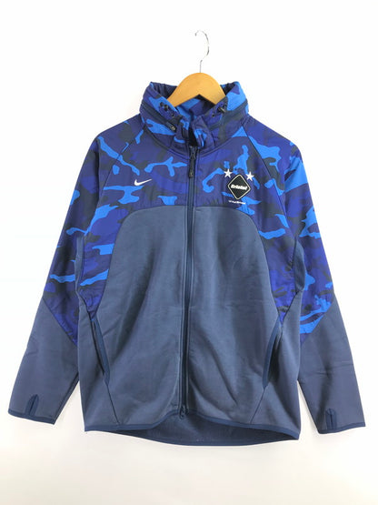 【中古品】【メンズ】 F.C.R.B. エフシーアールビー× NIKE ナイキ 684604-450 ベンチレーションフーディパーカー 142-260925-na-08-tagh サイズ：L カラー：ブルー 万代Net店
