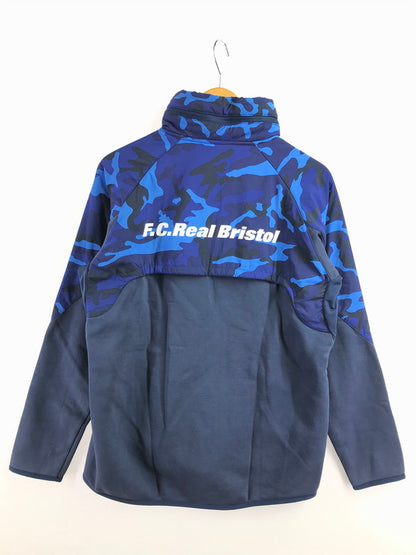 【中古品】【メンズ】 F.C.R.B. エフシーアールビー× NIKE ナイキ 684604-450 ベンチレーションフーディパーカー 142-260925-na-08-tagh サイズ：L カラー：ブルー 万代Net店