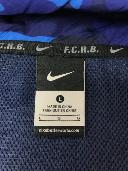 【中古品】【メンズ】 F.C.R.B. エフシーアールビー× NIKE ナイキ 684604-450 ベンチレーションフーディパーカー 142-260925-na-08-tagh サイズ：L カラー：ブルー 万代Net店