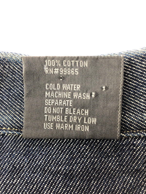 【中古品】【メンズ】 SOHK SCHOOL OF HARD KNOCKS スクール オブ ハード ノックス DENIM TRACKER JACKET デニム トラッカージャケット ライトアウター 142-261001-na-24-tagh サイズ：L カラー：インディゴ 万代Net店