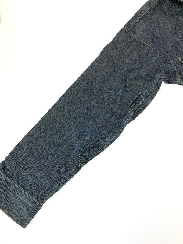 【中古品】【メンズ】 SOHK SCHOOL OF HARD KNOCKS スクール オブ ハード ノックス DENIM TRACKER JACKET デニム トラッカージャケット ライトアウター 142-261001-na-24-tagh サイズ：L カラー：インディゴ 万代Net店