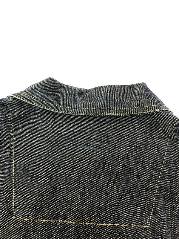 【中古品】【メンズ】 SOHK SCHOOL OF HARD KNOCKS スクール オブ ハード ノックス DENIM TRACKER JACKET デニム トラッカージャケット ライトアウター 142-261001-na-24-tagh サイズ：L カラー：インディゴ 万代Net店