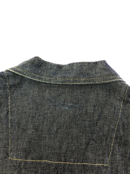 【中古品】【メンズ】 SOHK SCHOOL OF HARD KNOCKS スクール オブ ハード ノックス DENIM TRACKER JACKET デニム トラッカージャケット ライトアウター 142-261001-na-24-tagh サイズ：L カラー：インディゴ 万代Net店