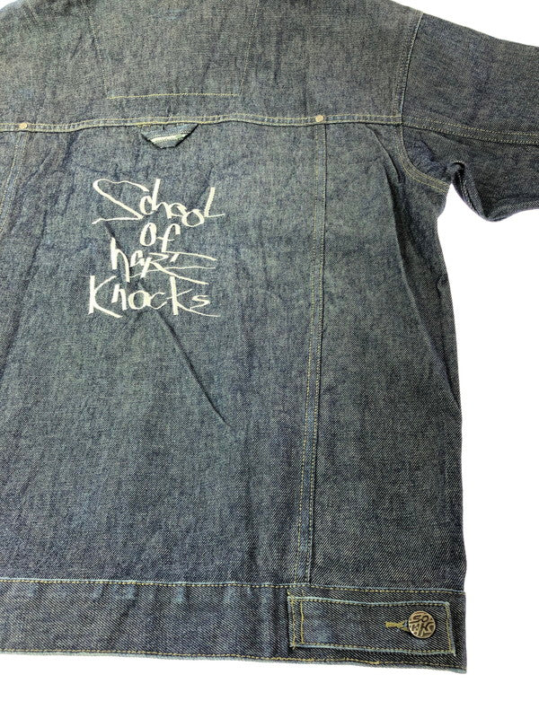 【中古品】【メンズ】 SOHK SCHOOL OF HARD KNOCKS スクール オブ ハード ノックス DENIM TRACKER JACKET デニム トラッカージャケット ライトアウター 142-261001-na-24-tagh サイズ：L カラー：インディゴ 万代Net店