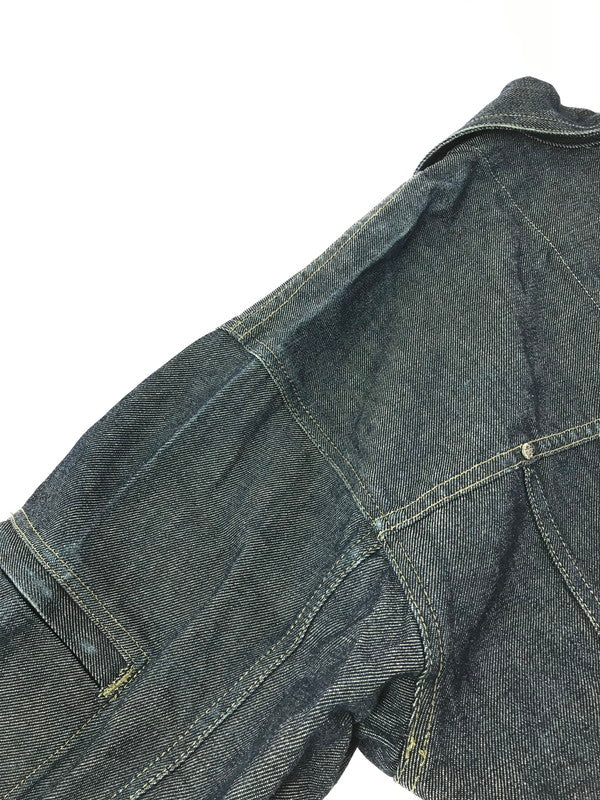 【中古品】【メンズ】 SOHK SCHOOL OF HARD KNOCKS スクール オブ ハード ノックス DENIM TRACKER JACKET デニム トラッカージャケット ライトアウター 142-261001-na-24-tagh サイズ：L カラー：インディゴ 万代Net店