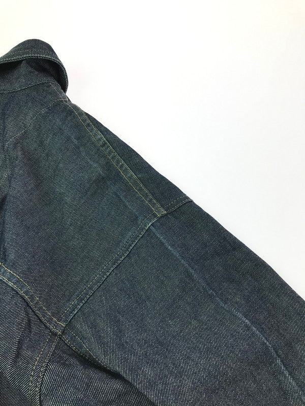 【中古品】【メンズ】 SOHK SCHOOL OF HARD KNOCKS スクール オブ ハード ノックス DENIM TRACKER JACKET デニム トラッカージャケット ライトアウター 142-261001-na-24-tagh サイズ：L カラー：インディゴ 万代Net店