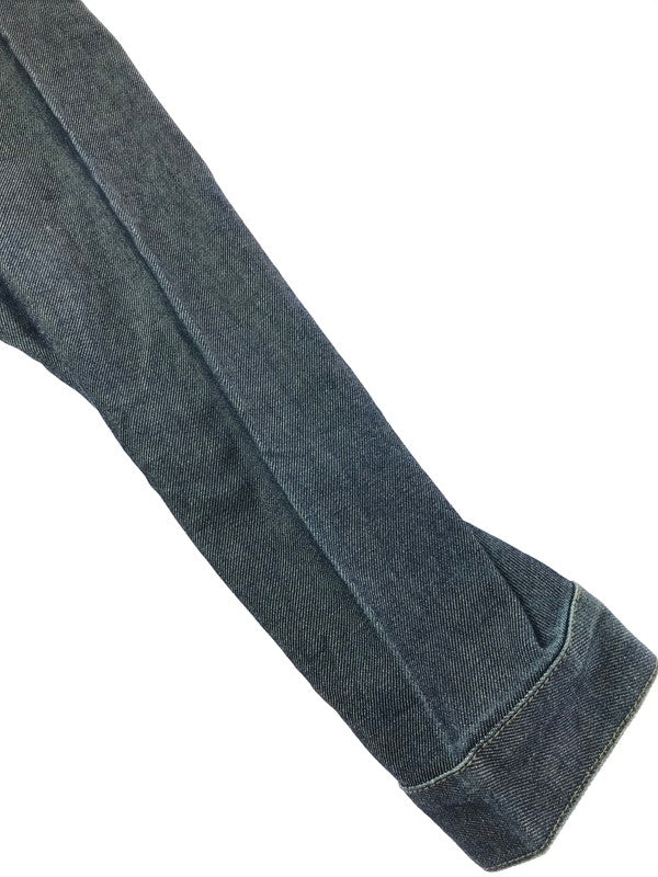 【中古品】【メンズ】 SOHK SCHOOL OF HARD KNOCKS スクール オブ ハード ノックス DENIM TRACKER JACKET デニム トラッカージャケット ライトアウター 142-261001-na-24-tagh サイズ：L カラー：インディゴ 万代Net店