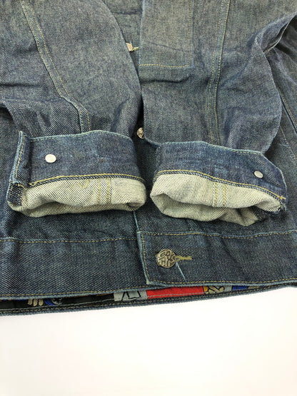 【中古品】【メンズ】 SOHK SCHOOL OF HARD KNOCKS スクール オブ ハード ノックス DENIM TRACKER JACKET デニム トラッカージャケット ライトアウター 142-261001-na-24-tagh サイズ：L カラー：インディゴ 万代Net店