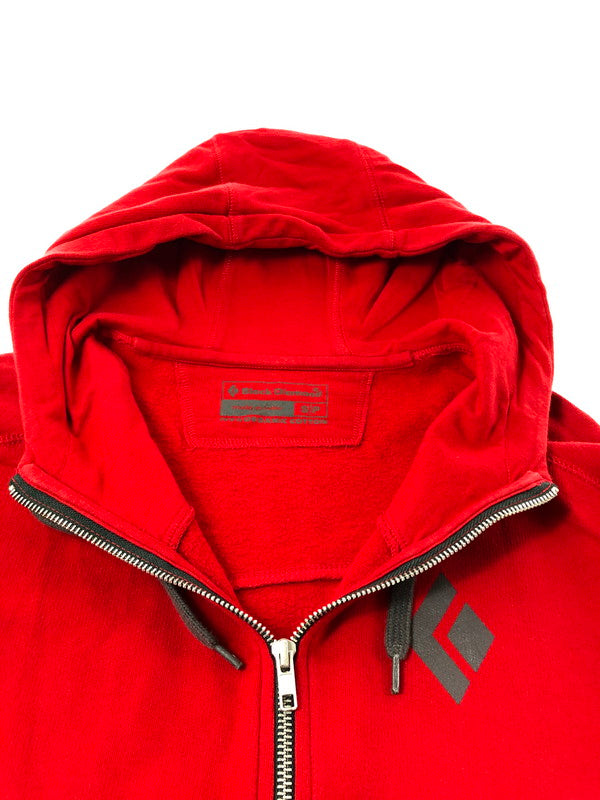 【中古品】【メンズ】 BLACK DIAMOND ブラックダイヤモンド ZIP PARKA ジップ パーカー 144-261001-na-16-tagh サイズ：S カラー：レッド 万代Net店