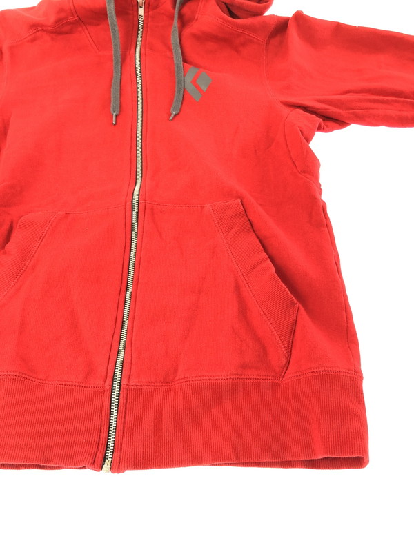 【中古品】【メンズ】 BLACK DIAMOND ブラックダイヤモンド ZIP PARKA ジップ パーカー 144-261001-na-16-tagh サイズ：S カラー：レッド 万代Net店