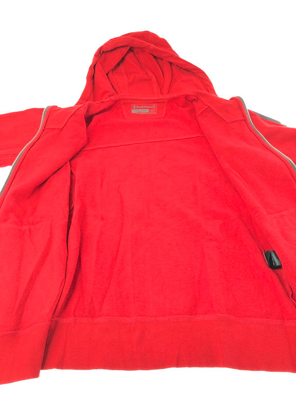 【中古品】【メンズ】 BLACK DIAMOND ブラックダイヤモンド ZIP PARKA ジップ パーカー 144-261001-na-16-tagh サイズ：S カラー：レッド 万代Net店