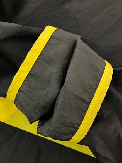 【中古品】【メンズ】 NIKE ナイキ 90'S NYLON JACKET 90年代 ナイロンジャケット 146-260925-na-07-tagh サイズ：XL カラー：ブラック/イエロー 万代Net店