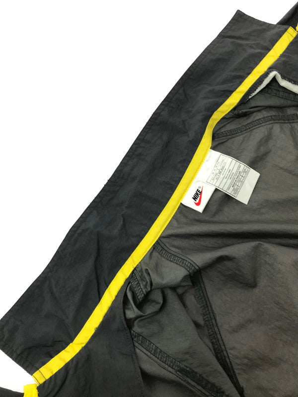 【中古品】【メンズ】 NIKE ナイキ 90'S NYLON JACKET 90年代 ナイロンジャケット 146-260925-na-07-tagh サイズ：XL カラー：ブラック/イエロー 万代Net店