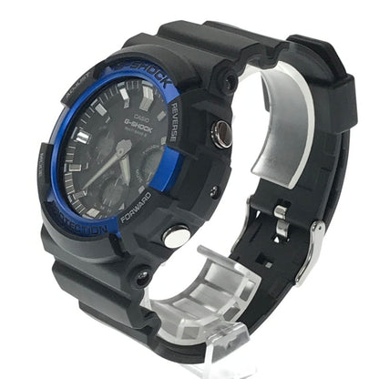 【中古品】【メンズ】 G-SHOCK ジーショック GAW-100 SERIES ANALOG-DIGITAL GAW-100B-1A2JF アナログ デジタル タフソーラー 腕時計 196-261017-na-18-tagh カラー：ブラック 万代Net店