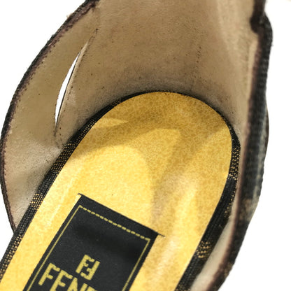 【中古品】【レディース】 FENDI フェンディ ZUCCA PUMPS 681885 ズッカ パンプス 183-260925-rt-09-tagh サイズ：36.5 カラー：ブラウン 万代Net店