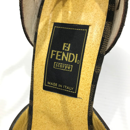 【中古品】【レディース】 FENDI フェンディ ZUCCA PUMPS 681885 ズッカ パンプス 183-260925-rt-09-tagh サイズ：36.5 カラー：ブラウン 万代Net店