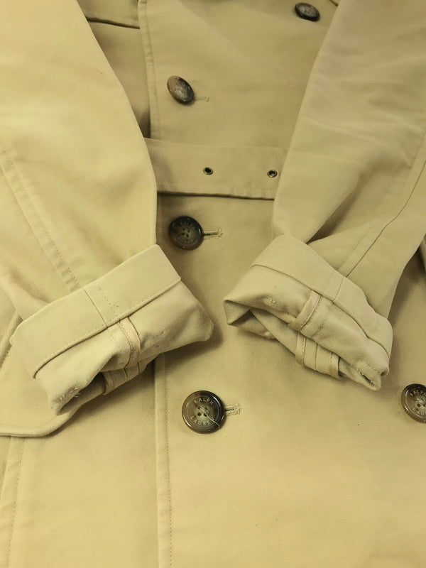 【中古品】【メンズ】 RALPH LAUREN ラルフローレン TRENCH COAT BEIGE トレンチ コート アウター 147-260930-rt-18-tagh サイズ：2 カラー：ベージュ 万代Net店