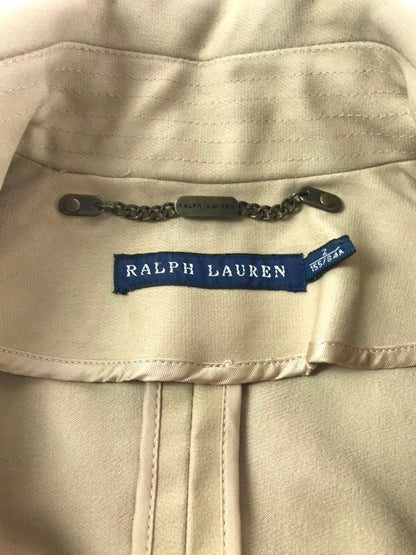 【中古品】【メンズ】 RALPH LAUREN ラルフローレン TRENCH COAT BEIGE トレンチ コート アウター 147-260930-rt-18-tagh サイズ：2 カラー：ベージュ 万代Net店
