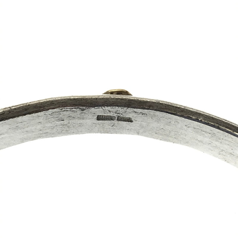 【中古品】【メンズ】 BINGO BROTHERS ビンゴブラザーズ SILVER 20K STAR STAMP WORK BANGLE スター スタンプワーク バングル アクセサリー 191-260928-na-08-tagh カラー：シルバー 万代Net店
