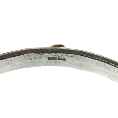 【中古品】【メンズ】 BINGO BROTHERS ビンゴブラザーズ SILVER 20K STAR STAMP WORK BANGLE スター スタンプワーク バングル アクセサリー 191-260928-na-08-tagh カラー：シルバー 万代Net店