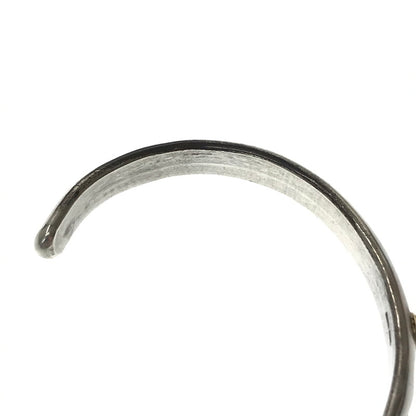【中古品】【メンズ】 BINGO BROTHERS ビンゴブラザーズ SILVER 20K STAR STAMP WORK BANGLE スター スタンプワーク バングル アクセサリー 191-260928-na-08-tagh カラー：シルバー 万代Net店