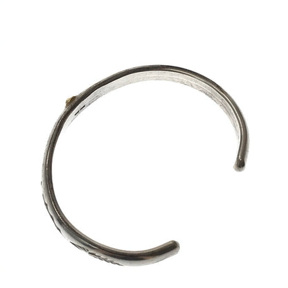 【中古品】【メンズ】 BINGO BROTHERS ビンゴブラザーズ SILVER 20K STAR STAMP WORK BANGLE スター スタンプワーク バングル アクセサリー 191-260928-na-08-tagh カラー：シルバー 万代Net店