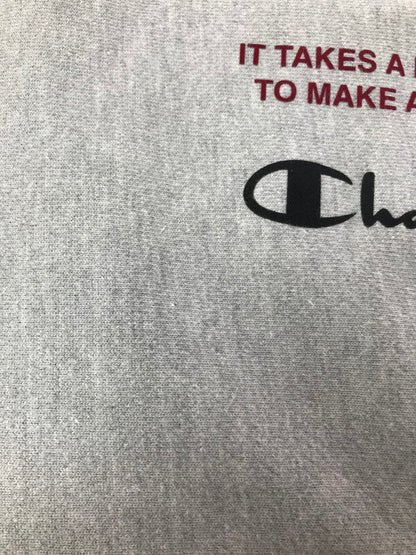 【中古品】【メンズ】 CHAMPION チャンピオン×HARLEY DAVIDSON ハーレーダビッドソン CREWNECK SWEATSHIRT GF70 クルーネック スウェットシャツ トレーナー 145-260925-na-19-tagh サイズ：M カラー：グレー 万代Net店