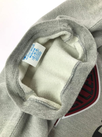 【中古品】【メンズ】 CHAMPION チャンピオン×HARLEY DAVIDSON ハーレーダビッドソン CREWNECK SWEATSHIRT GF70 クルーネック スウェットシャツ トレーナー 145-260925-na-19-tagh サイズ：M カラー：グレー 万代Net店