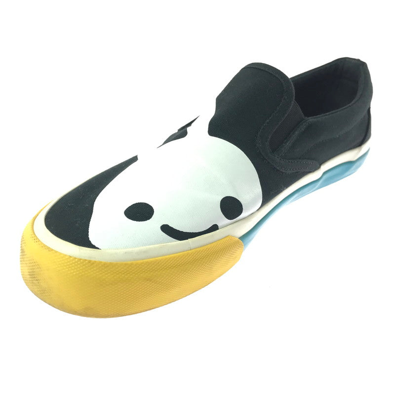 【中古品】【メンズ】 CUNE キューン SLIP ON スリッポン スニーカー 靴 163-260923-rt-24-tagh サイズ：26.5cm カラー：ブラック/ホワイト 万代Net店