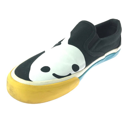 【中古品】【メンズ】 CUNE キューン SLIP ON スリッポン スニーカー 靴 163-260923-rt-24-tagh サイズ：26.5cm カラー：ブラック/ホワイト 万代Net店