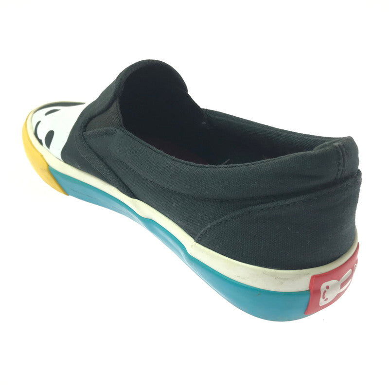 【中古品】【メンズ】 CUNE キューン SLIP ON スリッポン スニーカー 靴 163-260923-rt-24-tagh サイズ：26.5cm カラー：ブラック/ホワイト 万代Net店