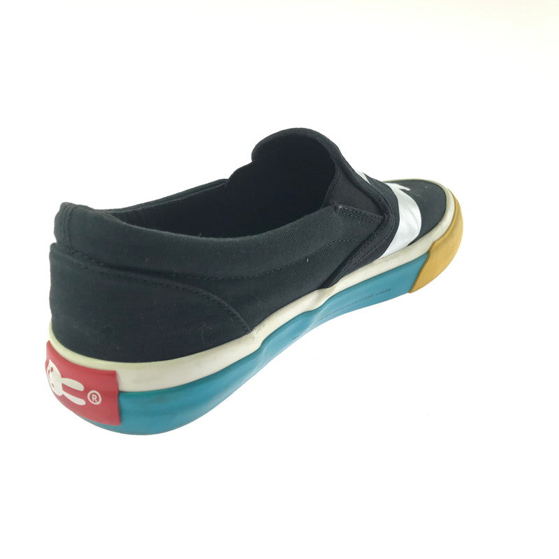 【中古品】【メンズ】 CUNE キューン SLIP ON スリッポン スニーカー 靴 163-260923-rt-24-tagh サイズ：26.5cm カラー：ブラック/ホワイト 万代Net店