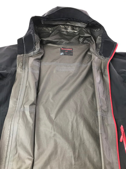 【現状渡し品】【メンズ】 MAMMUT マムート GORE-TEX PACLITE HELIOS JACKET 1010-18970 ゴアテックス ヘリオス ジャケット マウンテンパーカー ライトアウター 144-260925-na-06-tagh サイズ：asia L カラー：ブラック 万代Net店